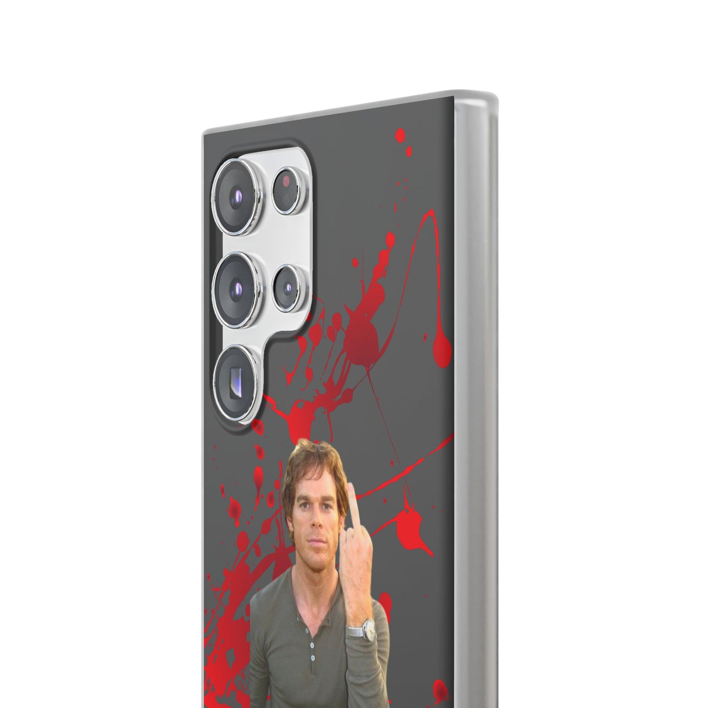 Dexter Middle Finger High Quality Phone Case