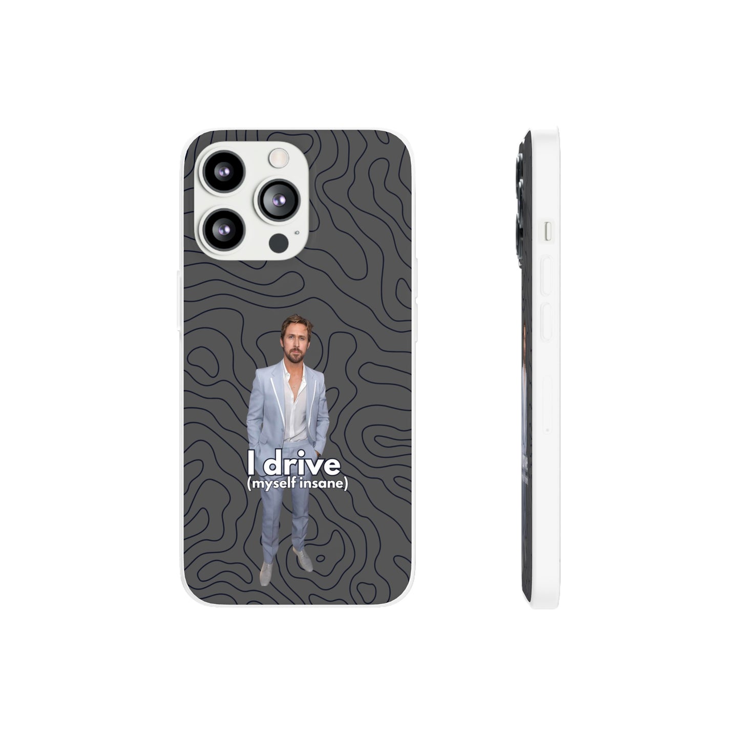 "I drive (myself insane)" High Quality Phone Case