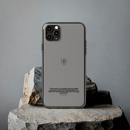 "Psalm 28:7" High Quality Phone Case