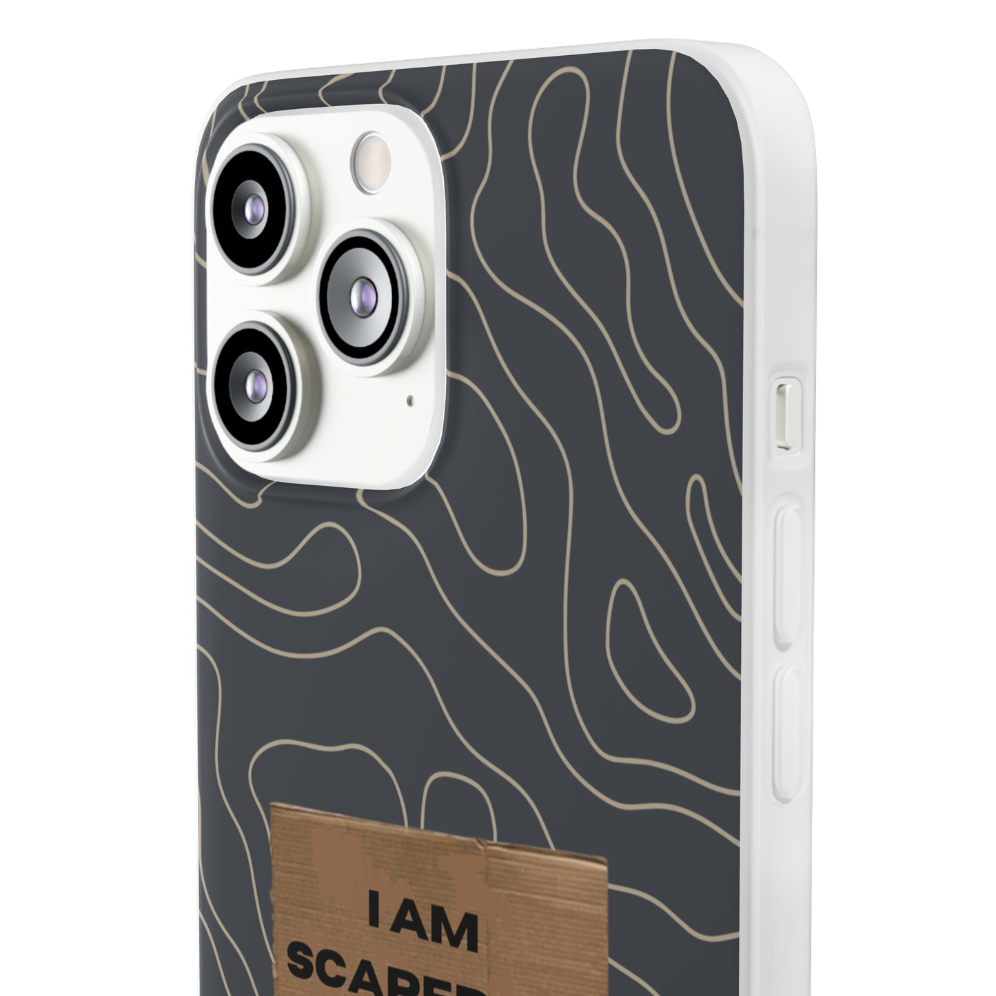 "I am scared of women" High Quality Phone Case