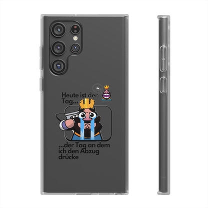 "Heute ist der Tag ... der Tag an dem ich den Abzug drücke" High Quality Phone Case