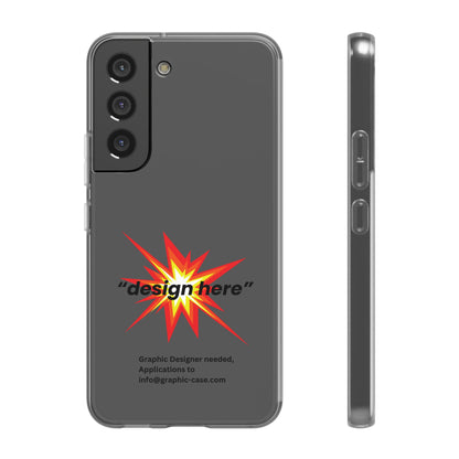 "Design here" High Quality Phone Case