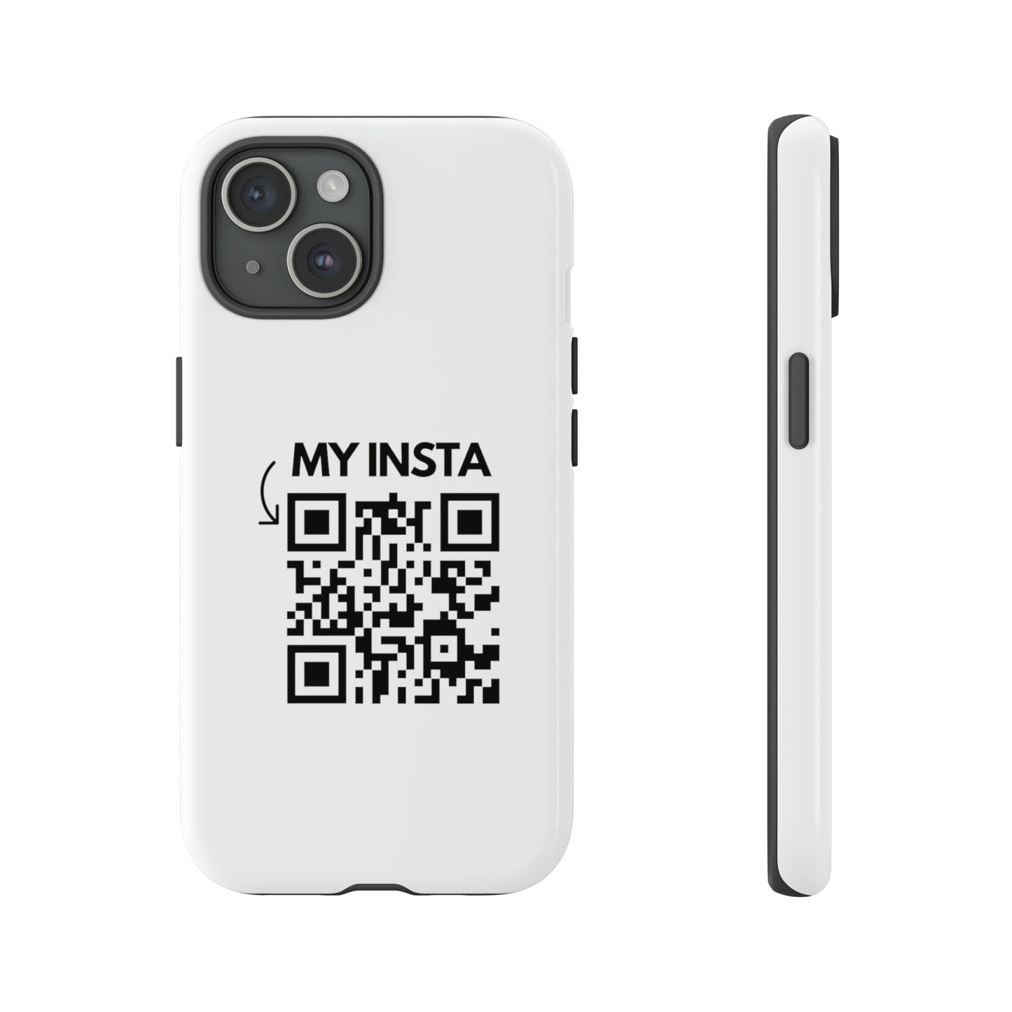 "Scan for Rick Roll" Premium Quality Phone Case