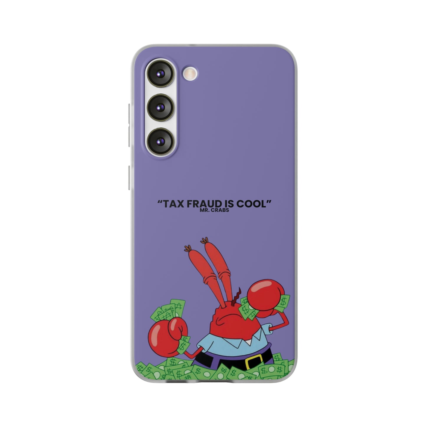 "Tax Fraud is cool" High Quality Phone Case