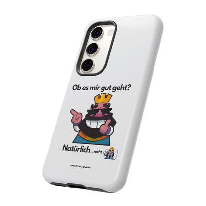 "Ob es mir gut geht?" Premium Quality Phone Case