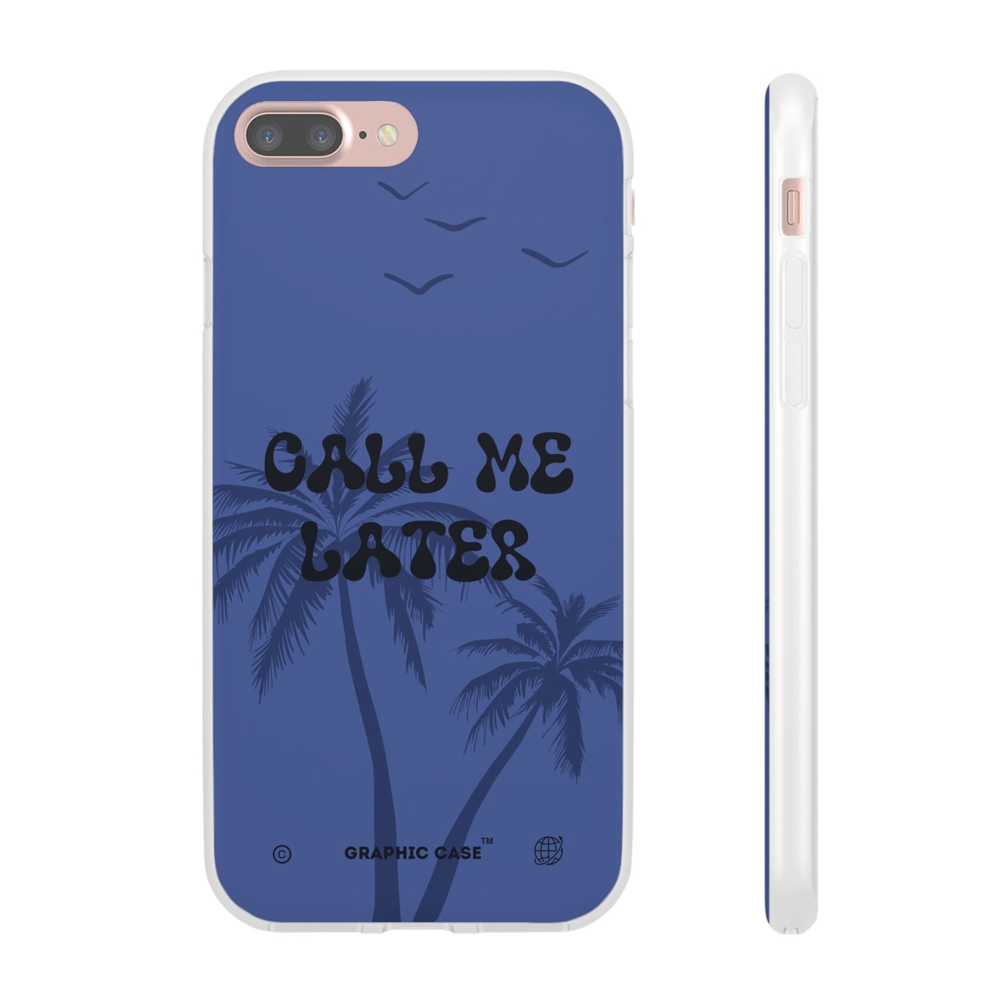 "Call me later" High Quality Phone Case