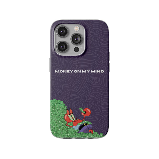 "Money on my mind" High Quality Phone Case