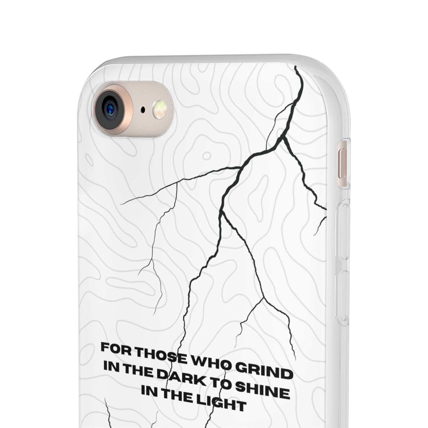 "For those who grind in the dark to shine in the light" High Quality Phone Cases