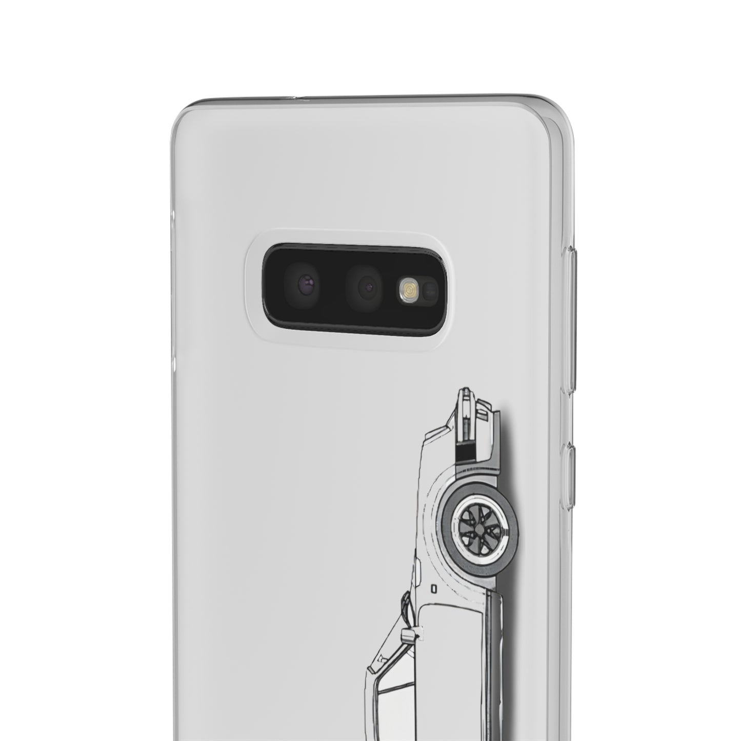 "Car Blueprint 2" High Quality Phone Case