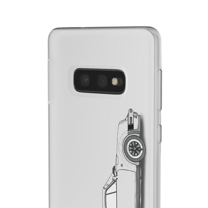 "Car Blueprint 2" High Quality Phone Case