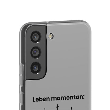 "Leben momentan" High Quality Phone Case