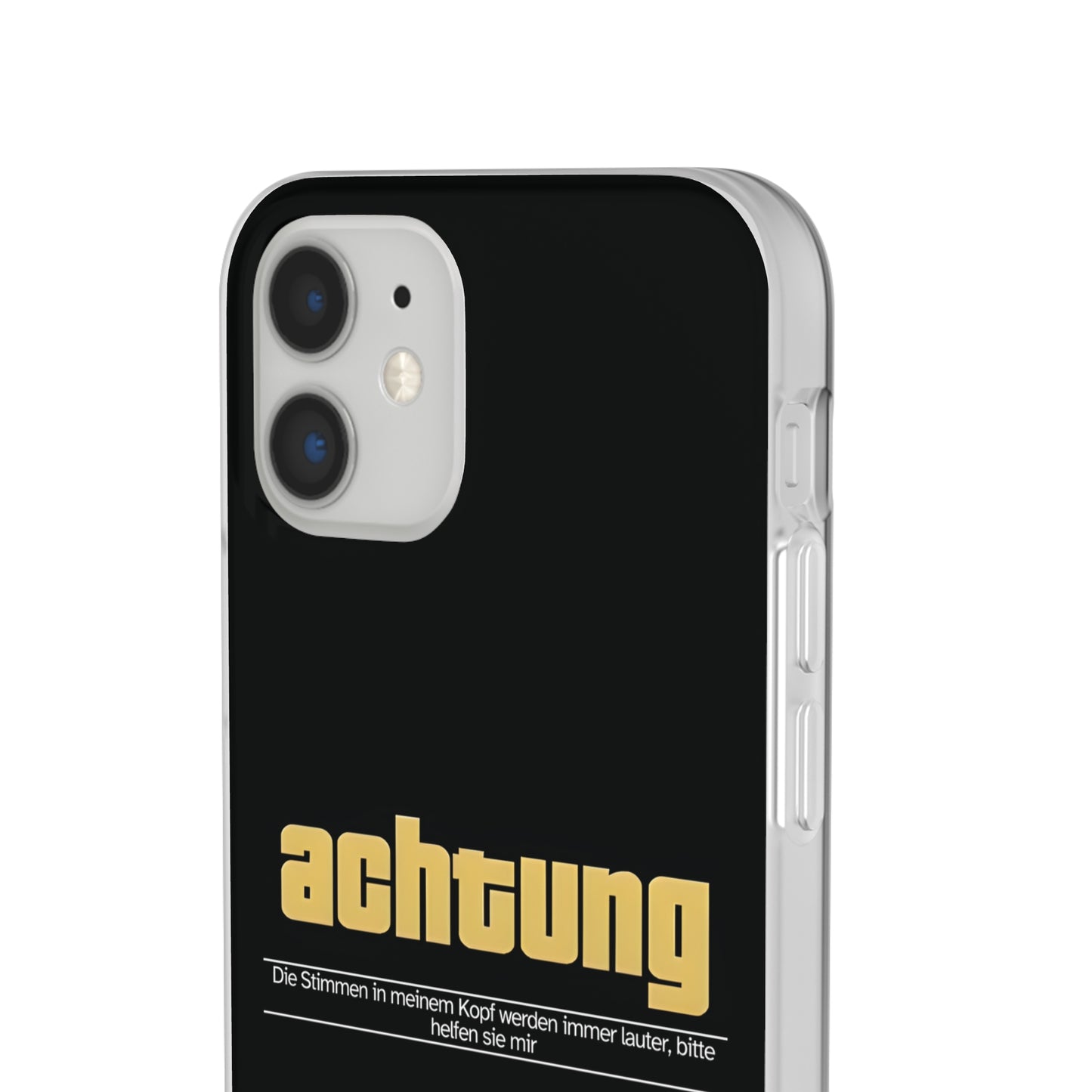 "Achtung (Stimmen)" High Quality Phone Case