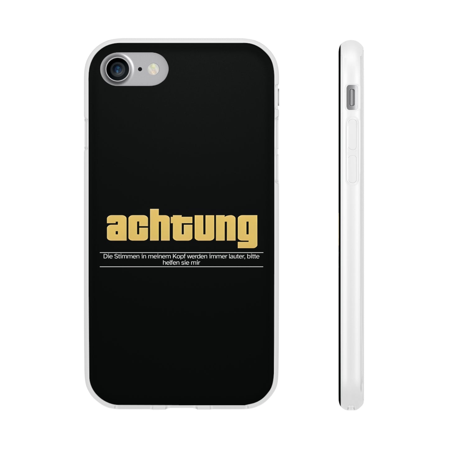 "Achtung (Stimmen)" High Quality Phone Case