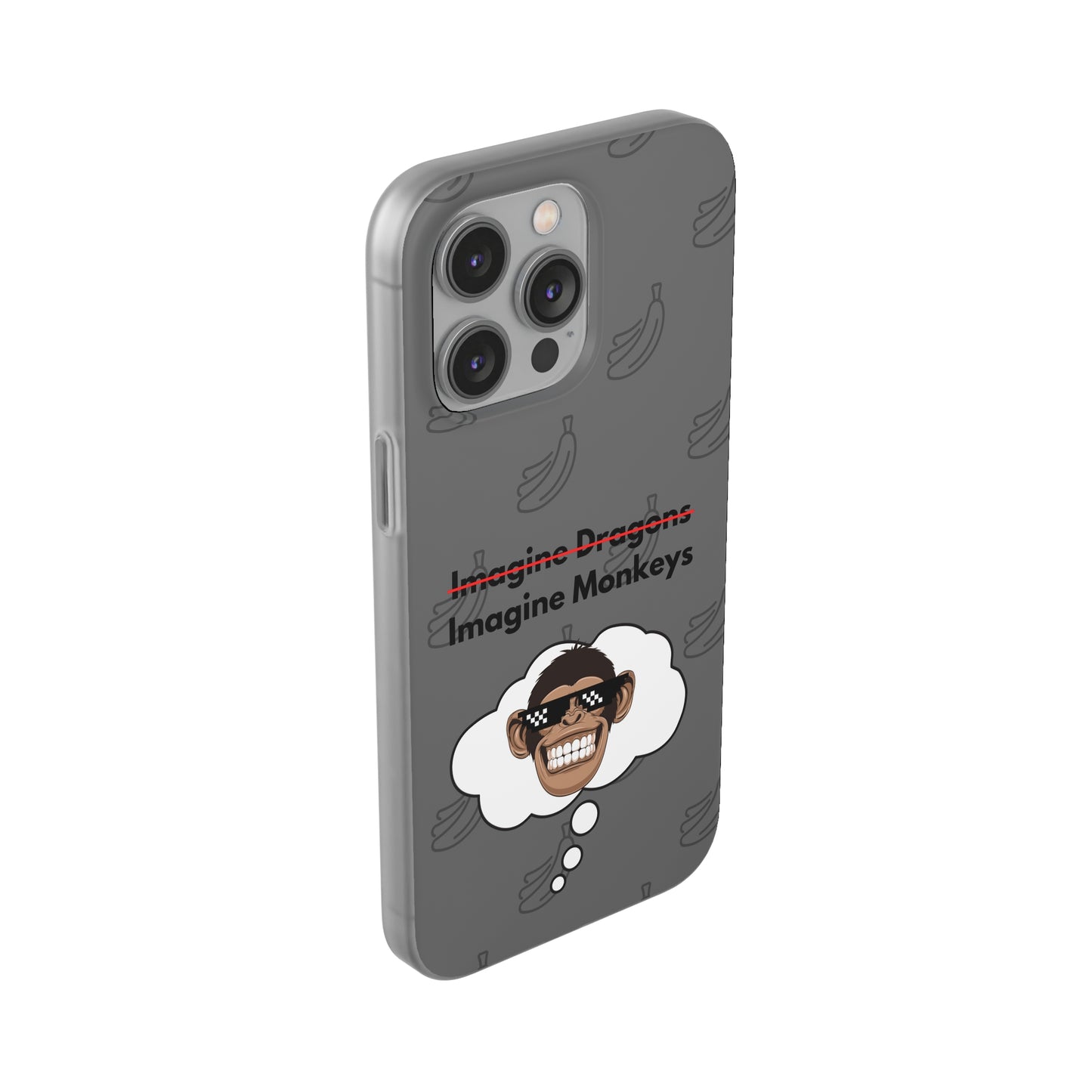 "Imagine Monkeys" High Quality Phone Case