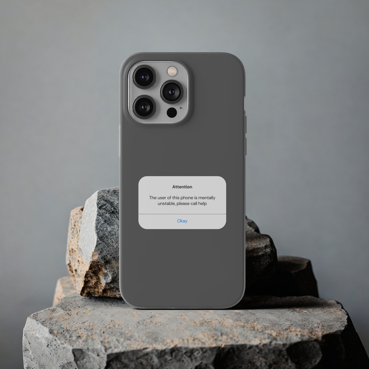 "Attention Notification" High Quality Phone Case