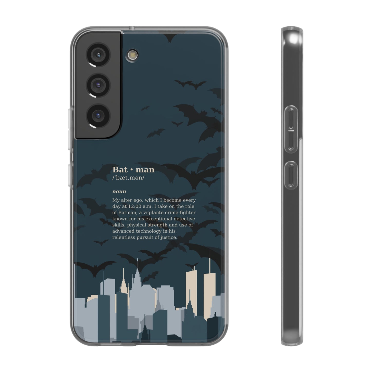 "Batman Definition" High Quality Phone Case