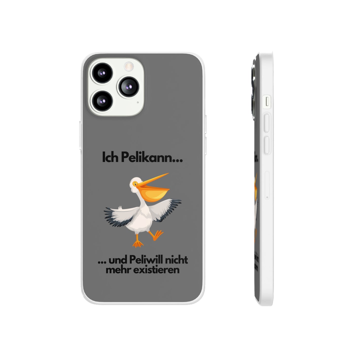 "Ich Pelikann..." High Quality Phone Case