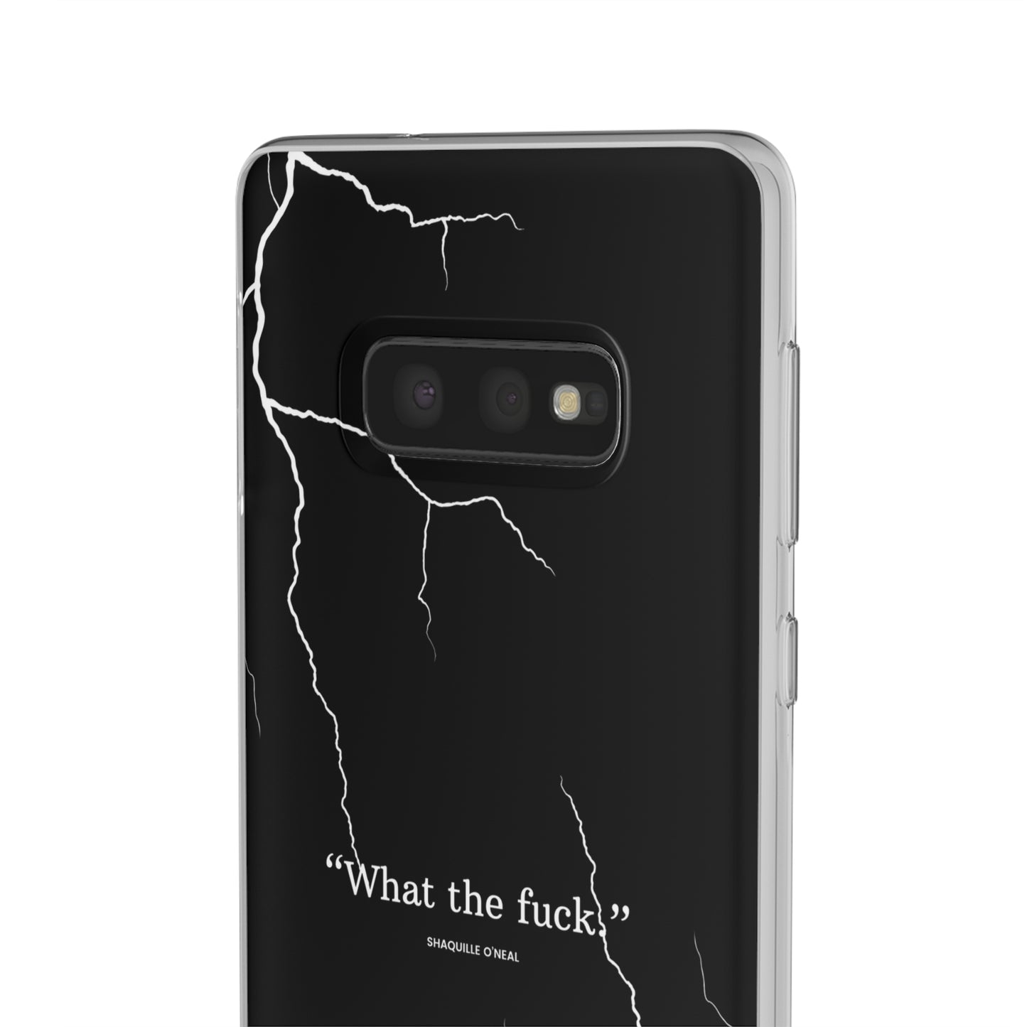 "What the fuck quote" High Quality Phone Case