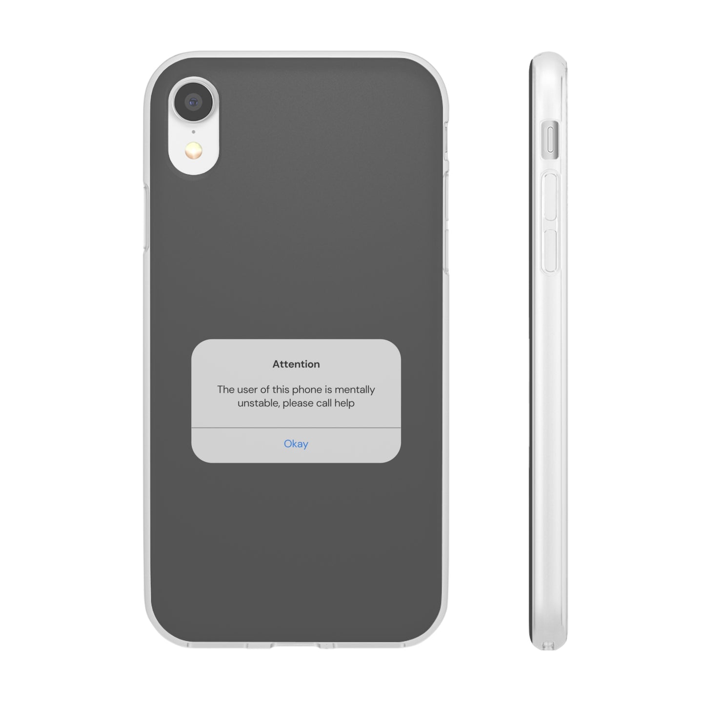 "Attention Notification" High Quality Phone Case