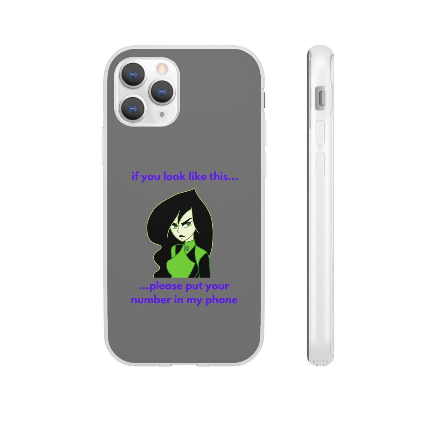 "If you look like this..." High Quality Phone Case