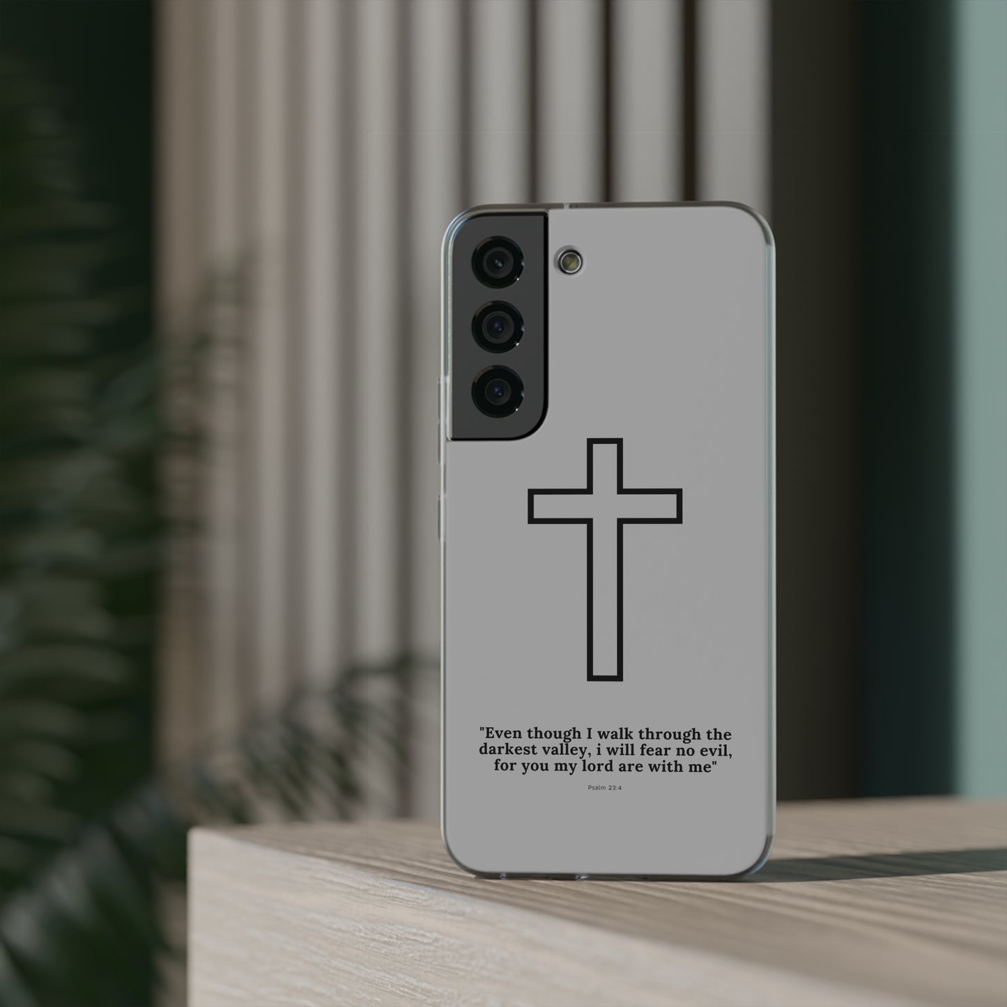 "Psalm 23:4" High Quality Phone Case