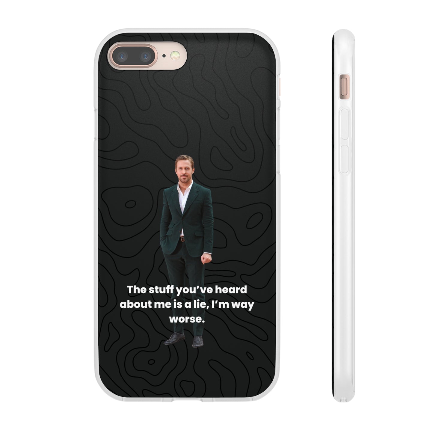 "The stuff you've heard about me..." High Quality Phone Case