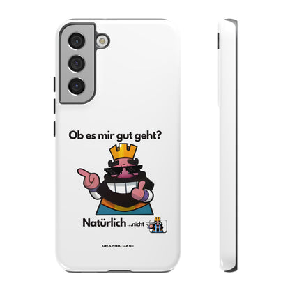 "Ob es mir gut geht?" Premium Quality Phone Case