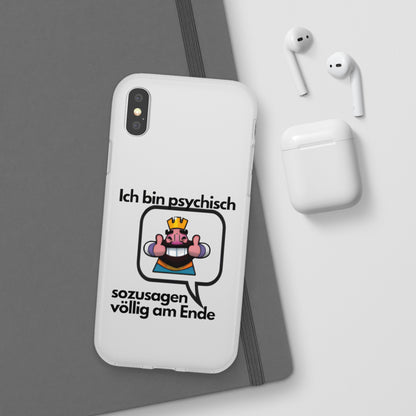 "Ich bin psychisch sozusagen völlig am Ende" High Quality Phone Case