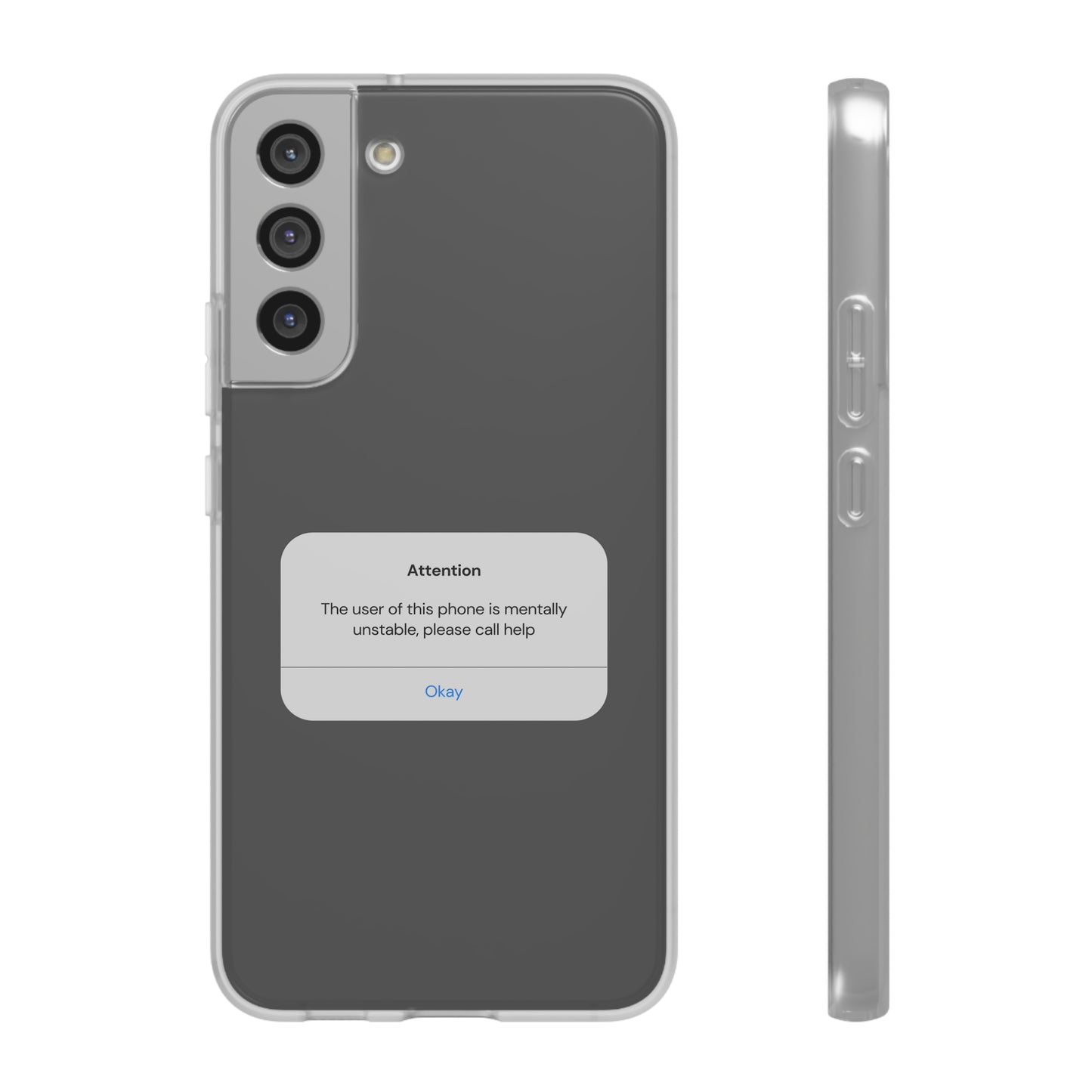 "Attention Notification" High Quality Phone Case