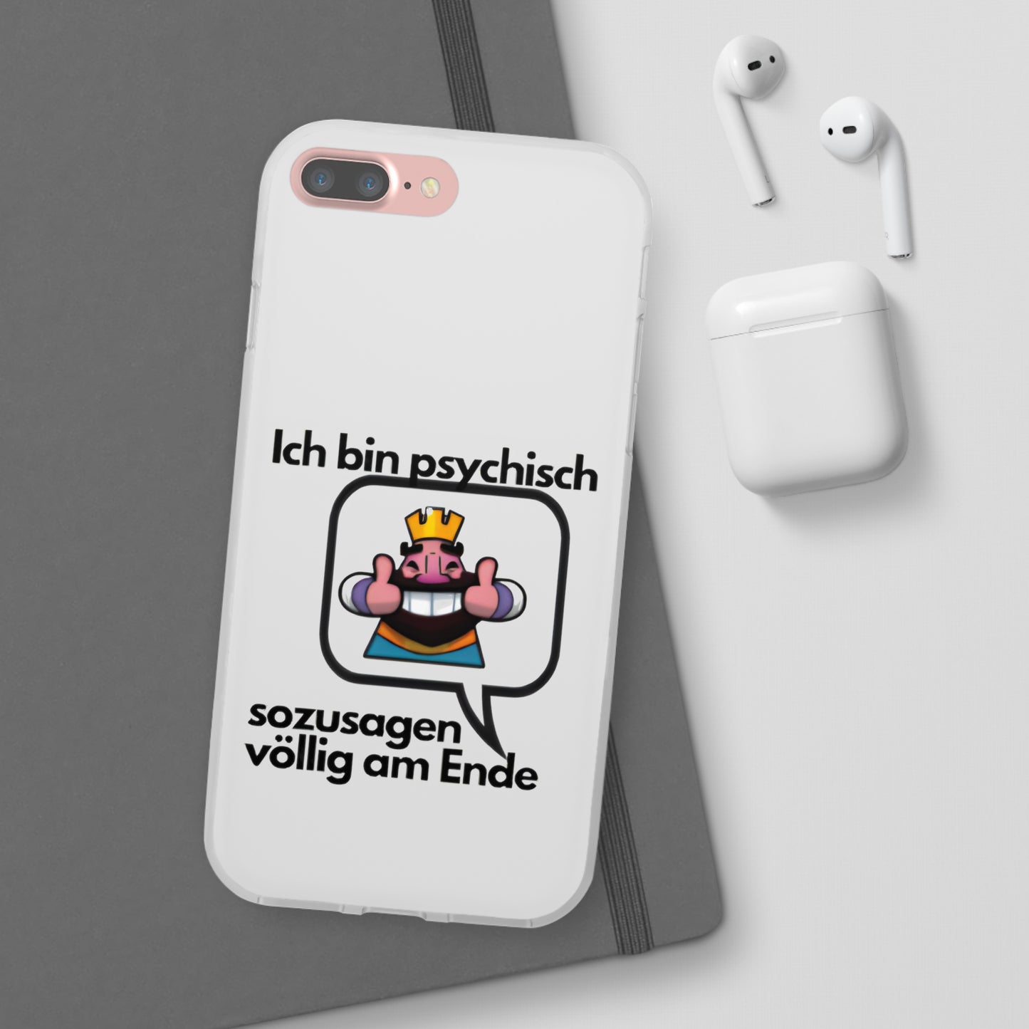 "Ich bin psychisch sozusagen völlig am Ende" High Quality Phone Case