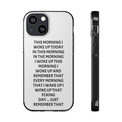 "THIS MORNING" High Quality Phone Case