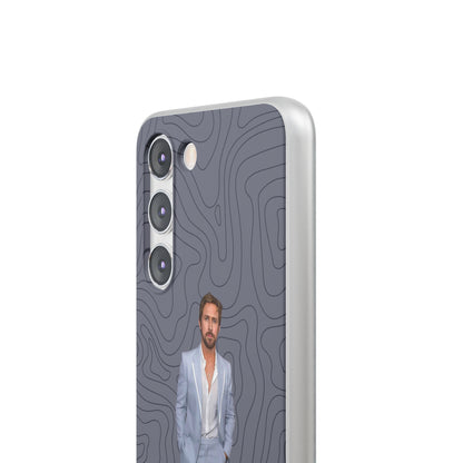 "Ryan Gosling blue" High Quality Phone Case