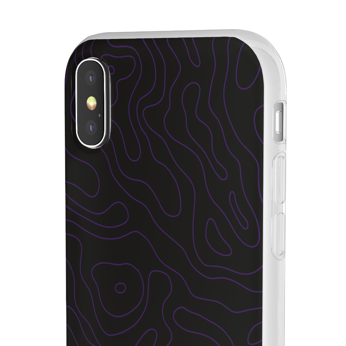 "Purple Topography" High Quality Phone Case