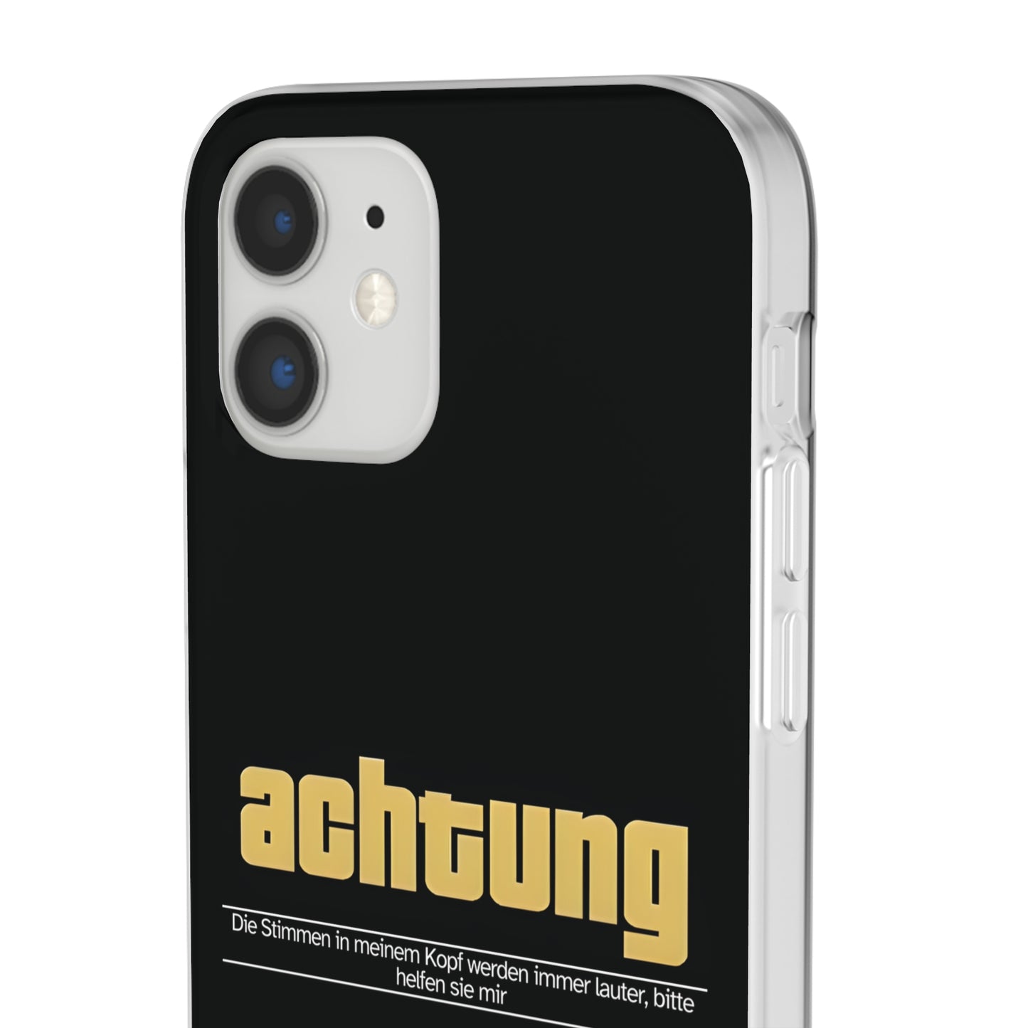 "Achtung (Stimmen)" High Quality Phone Case