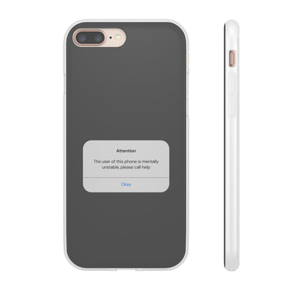 "Attention Notification" High Quality Phone Case