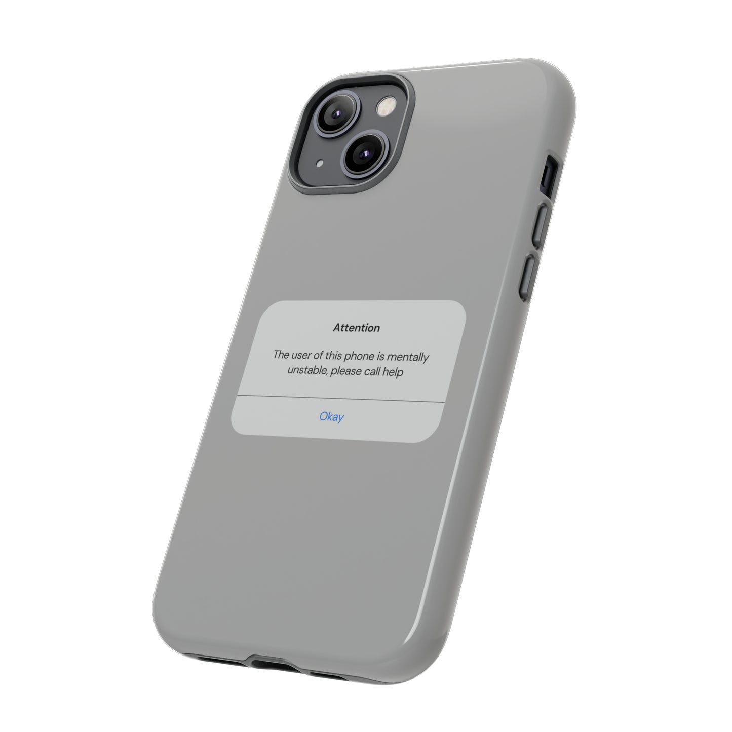 "Attention Notification" Premium Quality Phone Case