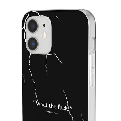 "What the fuck quote" High Quality Phone Case