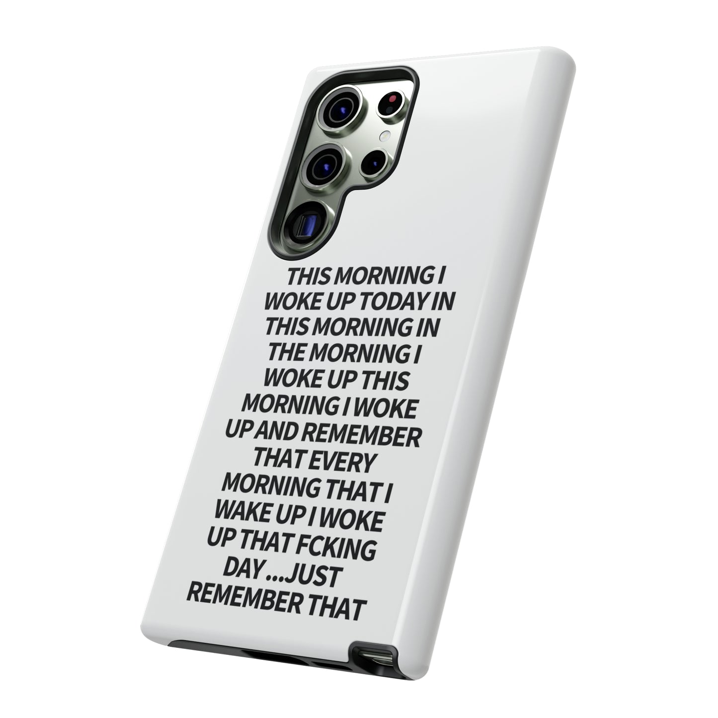 "THIS MORNING" Premium Quality Phone Case