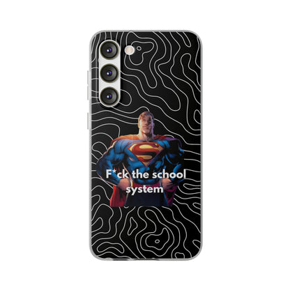 "F*ck the school system" High Quality Phone Case