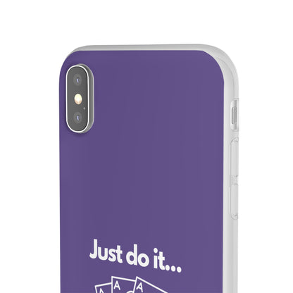 "Just do it... gamble" High Quality Phone Case