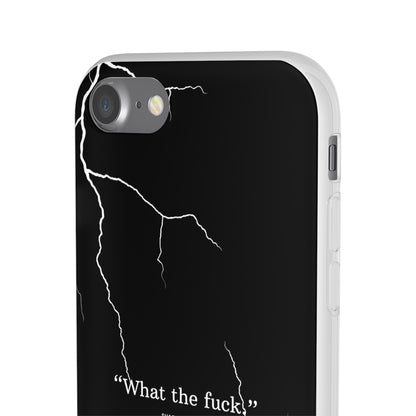 "What the fuck quote" High Quality Phone Case