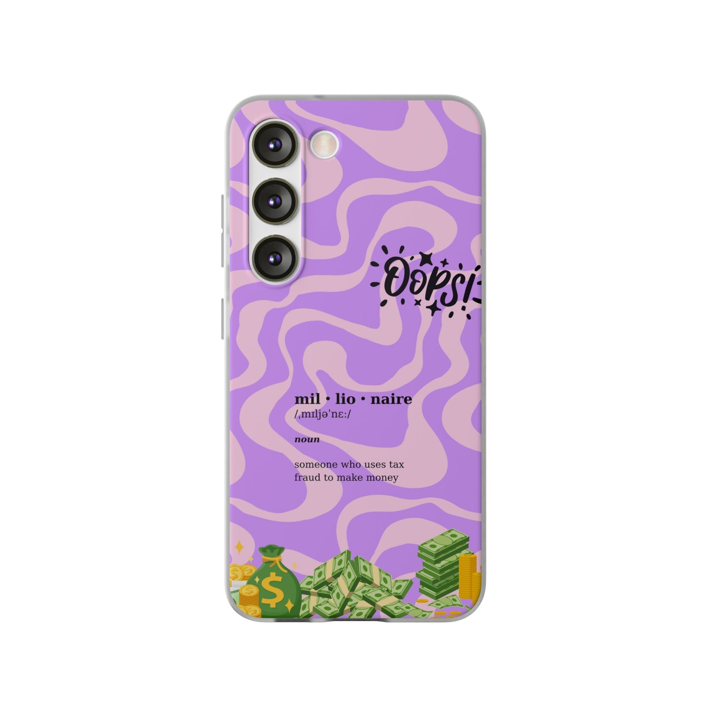 "Millionaire Definition" High Quality Phone Case