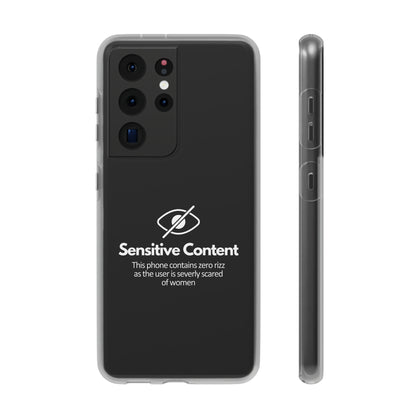 "Sensitive Content" High Quality Phone Case