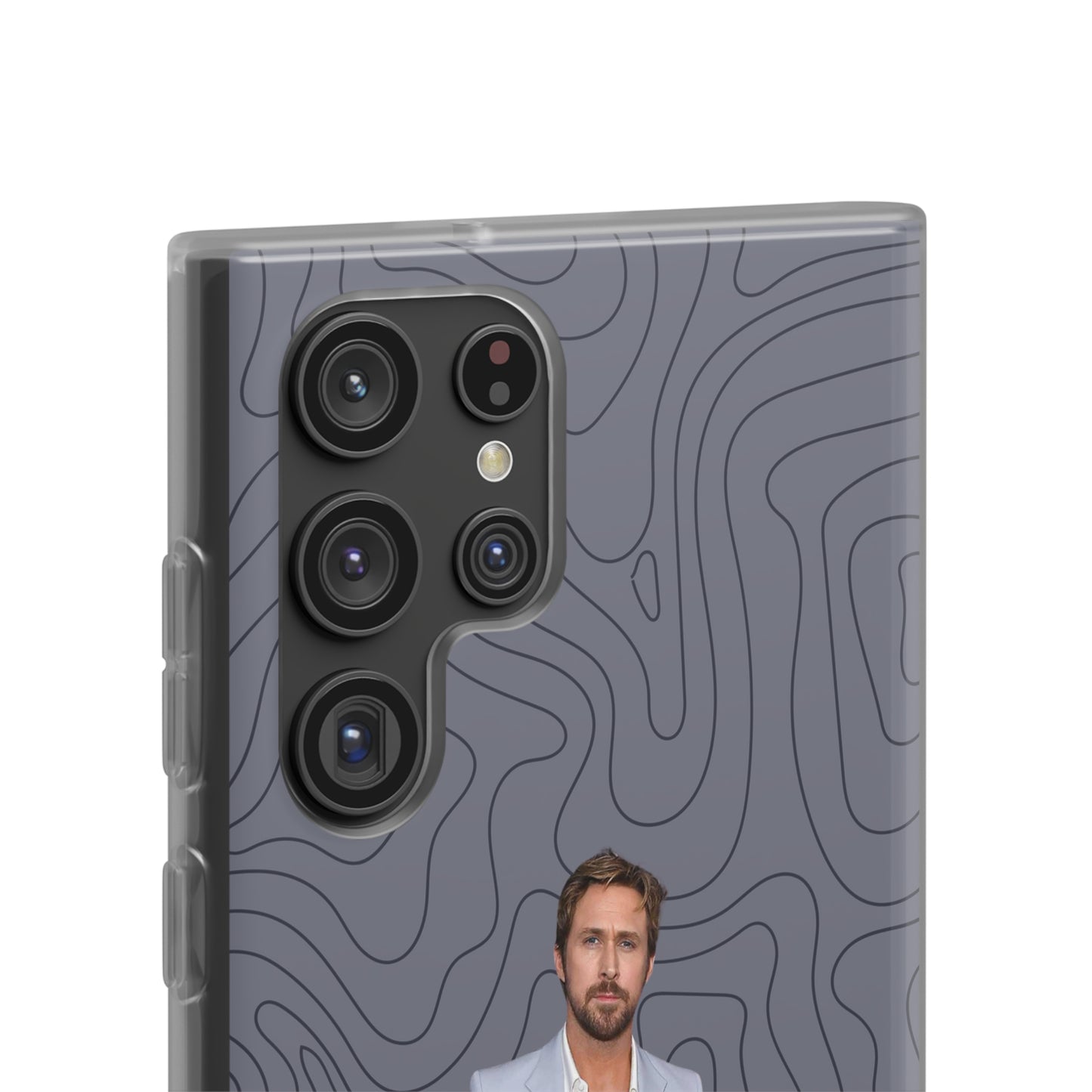 "Ryan Gosling blue" High Quality Phone Case