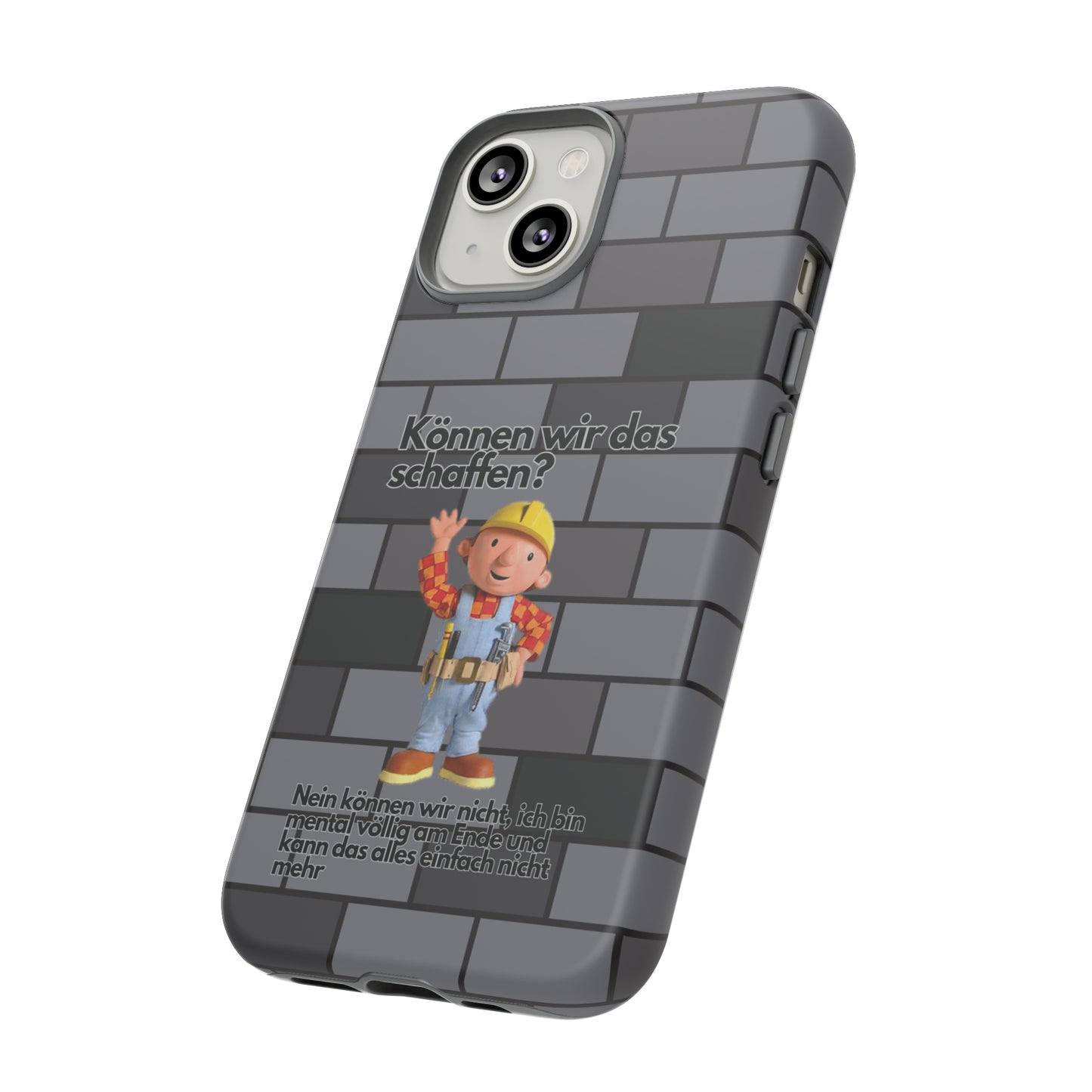 "Können wir das schaffen?" Premium Quality Phone Case