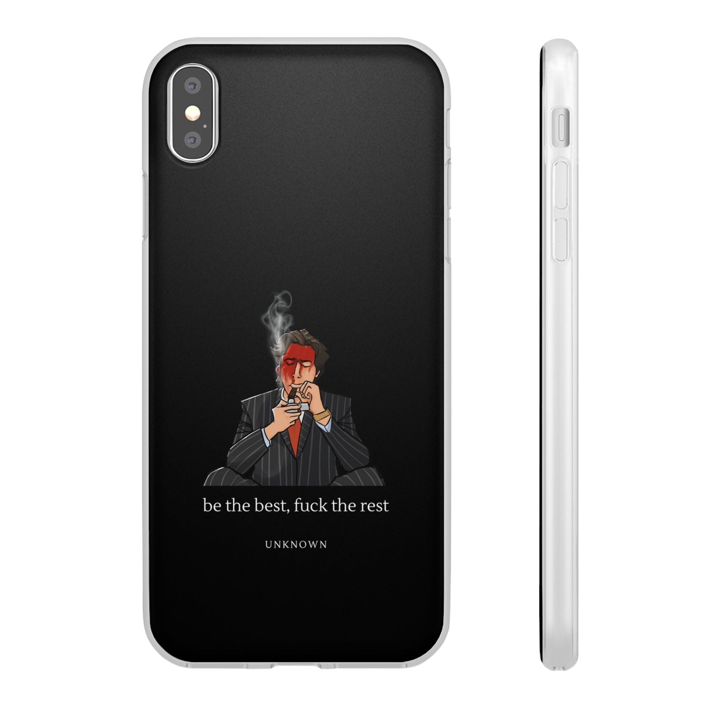 "Be the best, fuck the rest" High Quality Phone Case