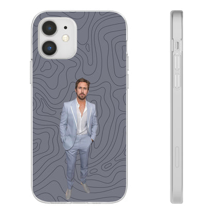 "Ryan Gosling blue" High Quality Phone Case