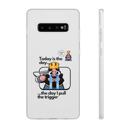 "Today is the day ... the day I pull the trigger" High Quality Phone Case