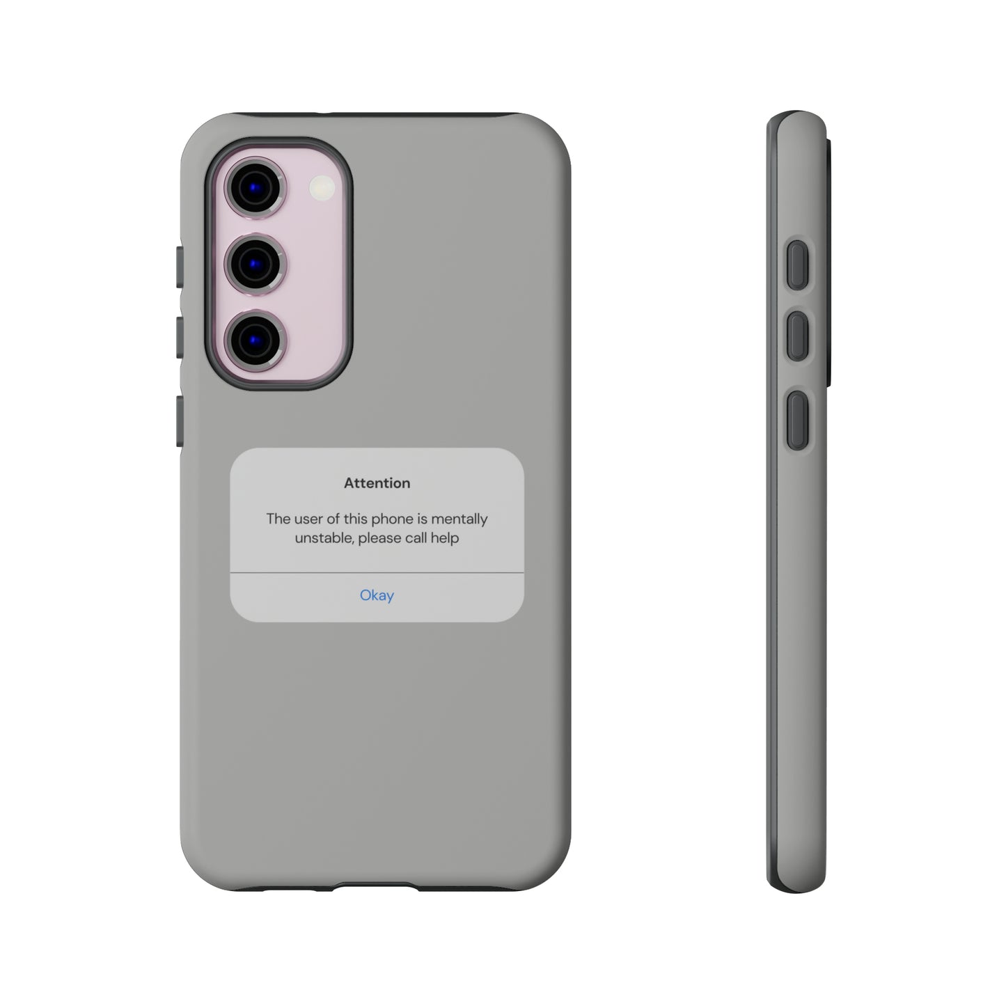 "Attention Notification" Premium Quality Phone Case