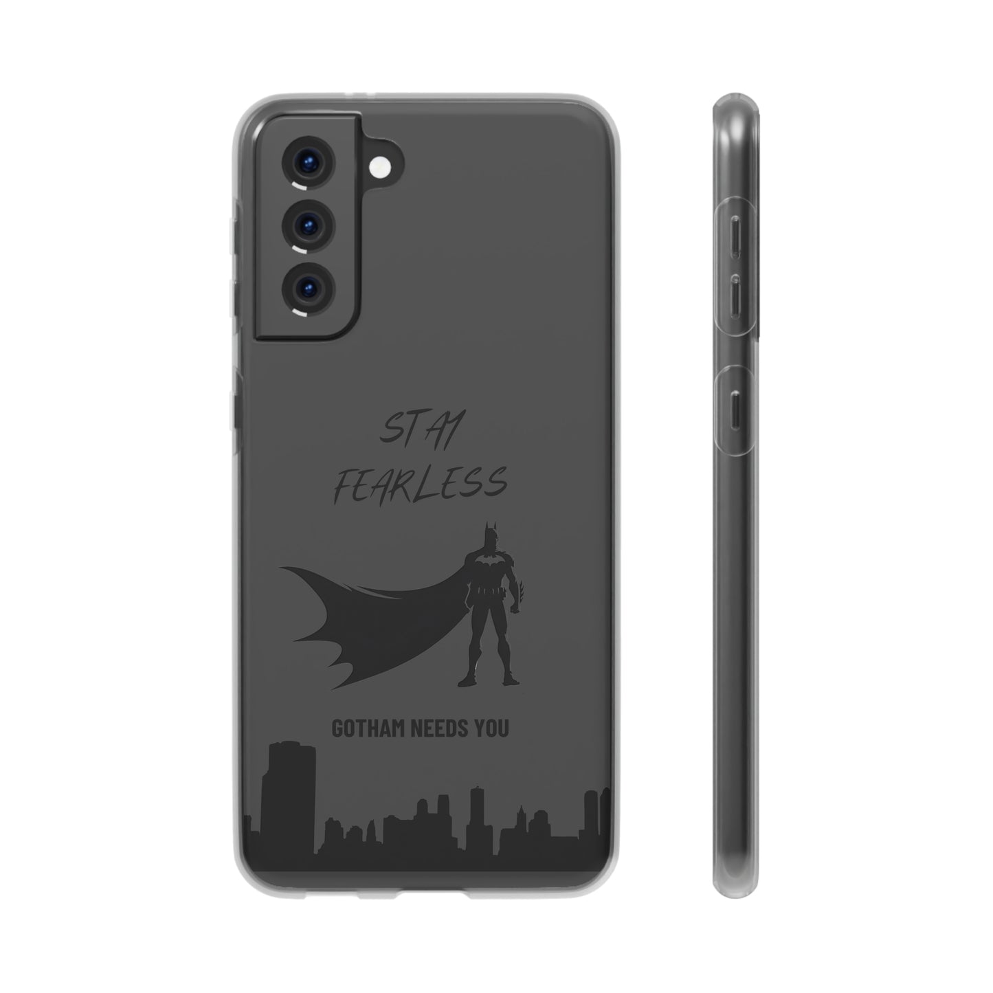 "Stay fearless, Gotham needs you" High Quality Phone Case